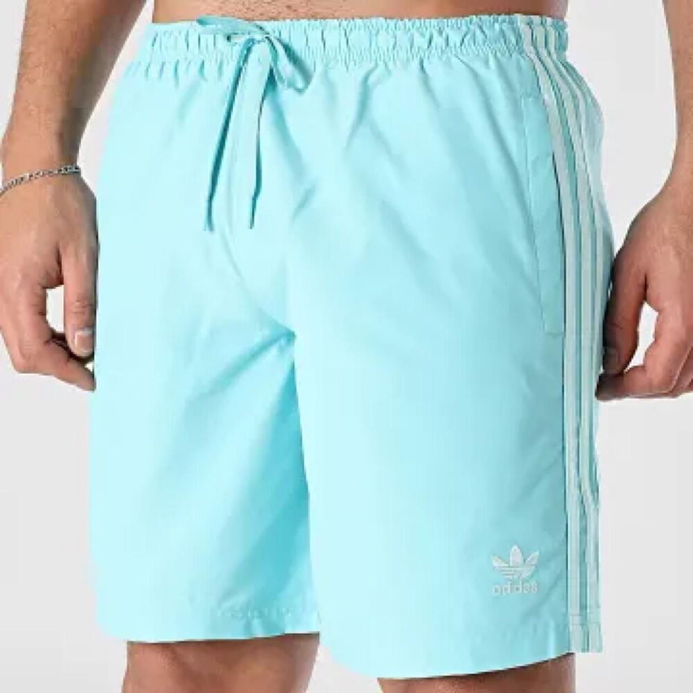 Adidas-originals Men's Blue Swim-briefs-shorts